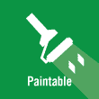 Paintable